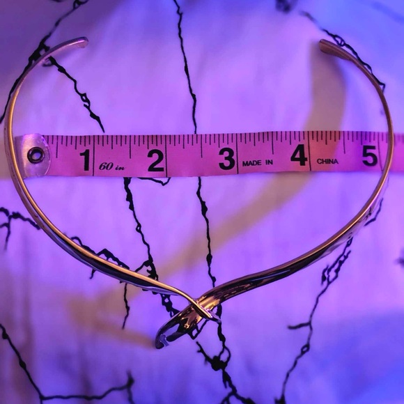 Eddie Borgo Gold Kerchief Slip Collar. Elegant Gold Choker! - Picture 5 of 7